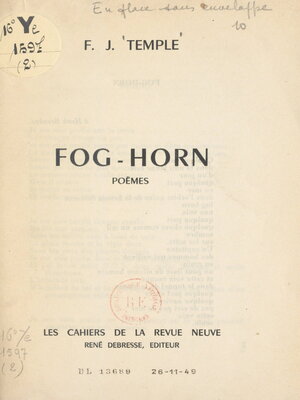 cover image of Fog-Horn